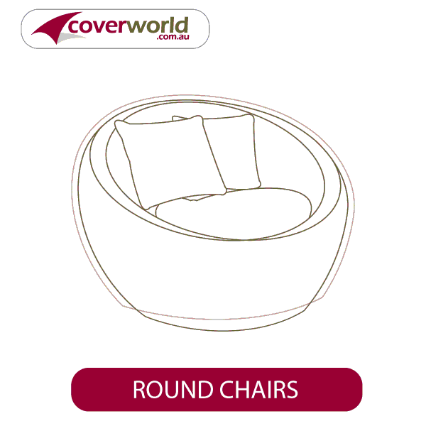 Daybed / Egg / Round Chair Covers