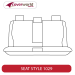 Rear Row Seat Covers - Made to Order - Jacquard