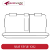 Rear Row Seat Covers - Made to Order - Neoprene