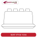 4 Seats Rear Row Seat Covers - Made to Order - Jacquard