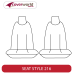 Front Seat Covers Row - Made to Order - Neoprene