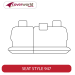 Rear Row Seat Covers - Made to Order - Neoprene