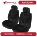 Front Seats Sheepskin Seat Covers Premade