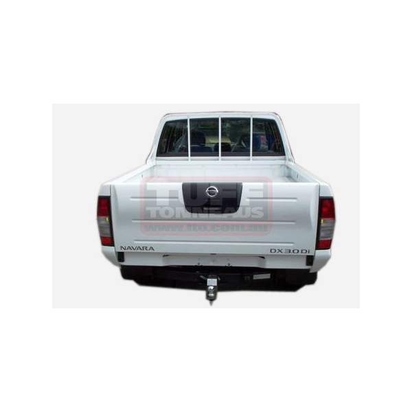 Navara Dual Cab 2WD -DX D22- Ute, Bunji Style Tonneau Cover, No Sports bar, No Headboard