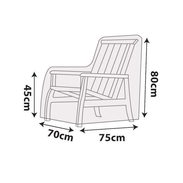 premium outdoor uv & rain storage furniture cover for patio desk chair - buy online coverworld australia