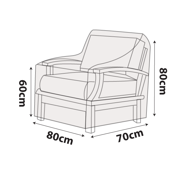 premium outdoor uv & rain storage furniture cover for patio desk chair - buy online coverworld australia