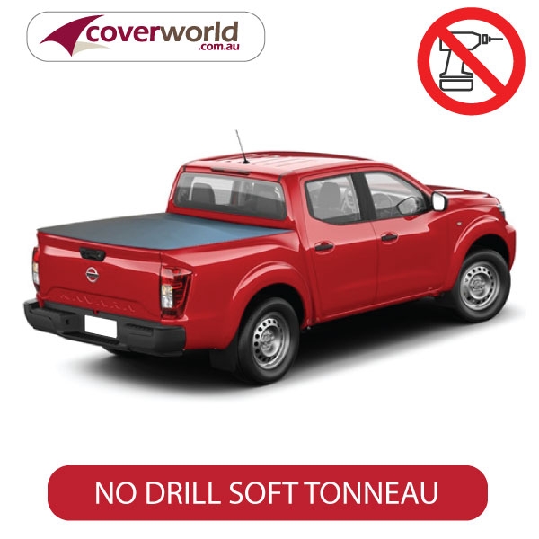 genuine no drill tonneau cover for new navara d23