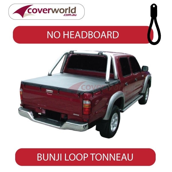 hilux dual cab a deck sports bar bunji ute tonneau cover
