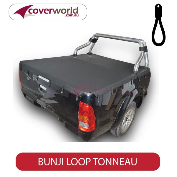 toyota hilux extra cab -  soft tonneau cover - bunji - new installation