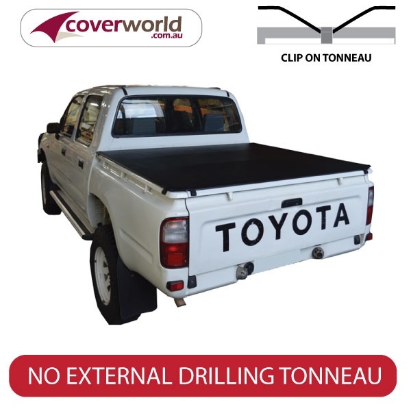 Toyota Hilux Dual Cab Tonneau Cover Cover - Clip On