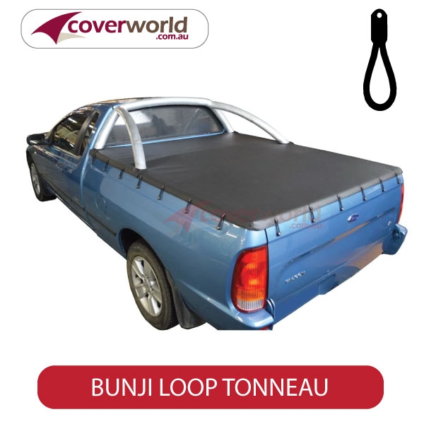 ford falcon au - ba - bf with sports bars tonneau cover - bunji - new installation