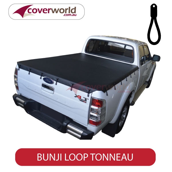 ford ranger tonneau cover super cab - bunji - new installation