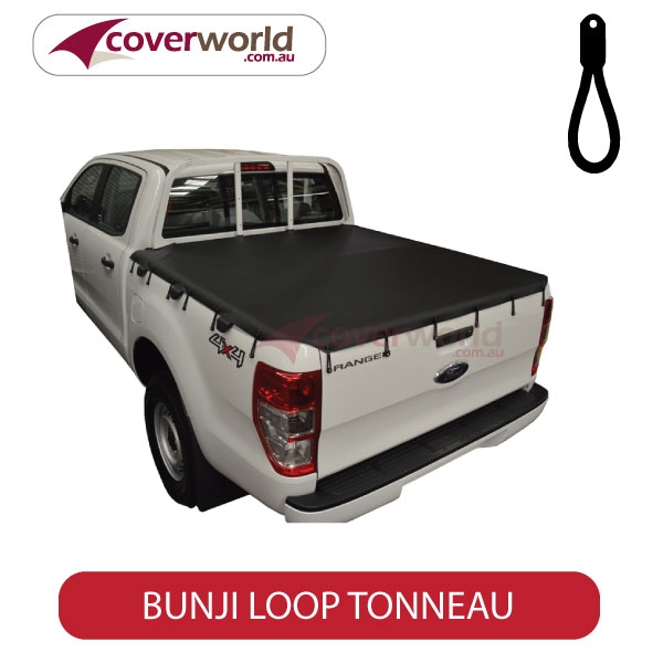 ford ranger tonneau cover double cab - bunji - new installation
