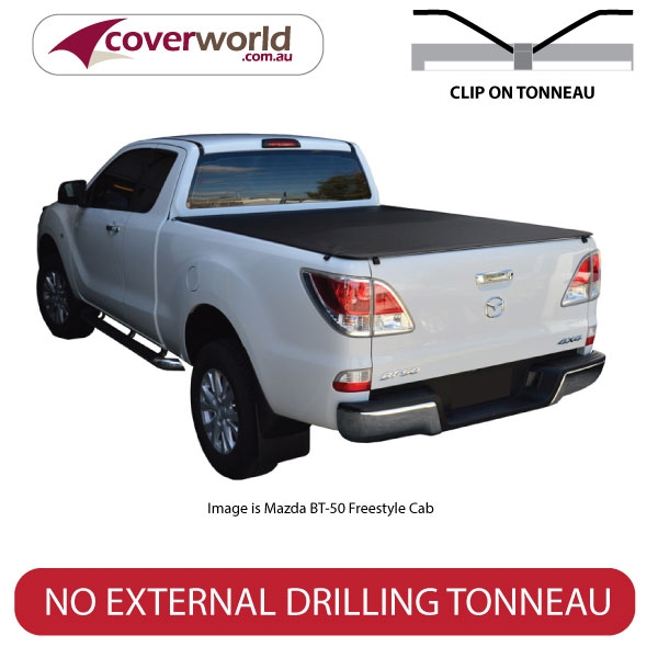 ford ranger tonneau cover super cab - clip on