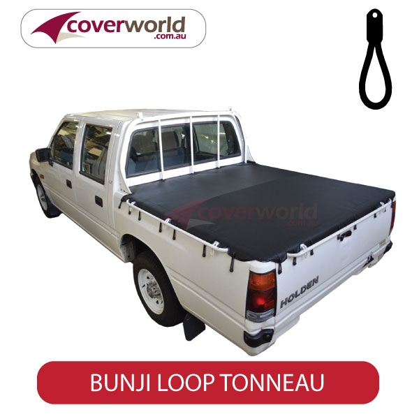holden rodeo - tf series crew cab  -  tonneau cover - bunji - new installation
