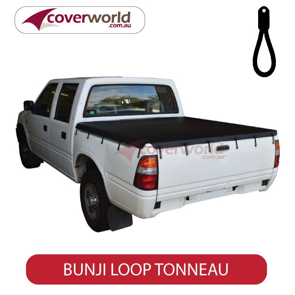 holden rodeo - tf series crew cab  -  tonneau cover - bunji - new installation