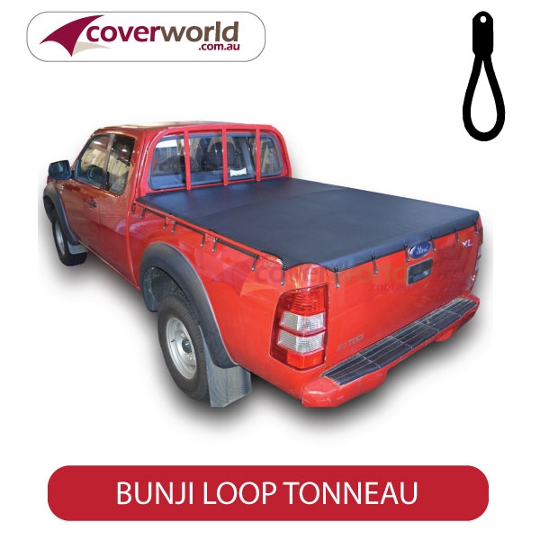 mazda bt50 - freestyle cab -  soft tonneau cover - bunji - new installation