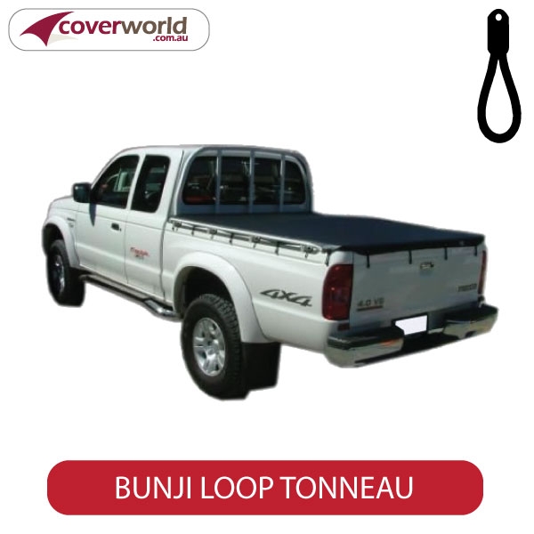 Courier Super Cab Without Factory Sports Bars with Headboard Bunji Ute Tonneau Cover
