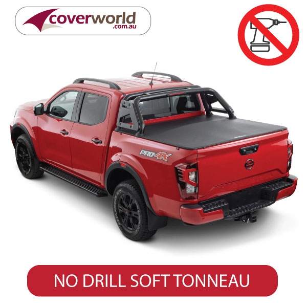 no drill tonneau cover navara