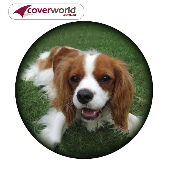 printed spare tyre - wheel cover - tree frog