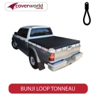 mitsubishi triton dual cab -  soft tonneau cover - bunji - new installation