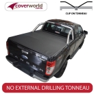 ford ranger tonneau cover super cab - clip on