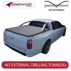 holden crewman  vu - vy - vz  -  tonneau cover - clip on