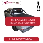 mazda bt50 - freestyle cab -  soft tonneau cover - replacement bunji