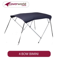 4 Bow Bimini - Aluminium - Premium