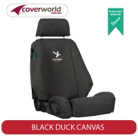 Mercedes X-Class Seat Covers - Black Duck Canvas - Dual Cab - X250 - X350
