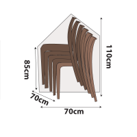 Stack of Chairs Cover - Small - 110cm Height