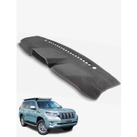 Toyota Prado 150 Series GDJ150R with Apple Car Play Dash Mat in Charcoal