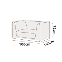 Outdoor Modular Chair Cover 105cm Length