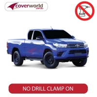Hilux A Deck Extra Cab Genuine No Drill Clip On Tonneau Cover - No Sports Bar- No Headboard
