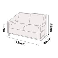 Outdoor Sofa Cover 135cm / 2 Seater