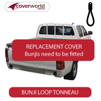Toyota Hilux Dual Cab Soft Tonneau Cover - J Deck Tub - Replacement Bunji