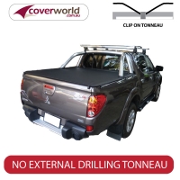 Mitsubishi Triton Dual Cab Tonneau Cover Cover - Clip On