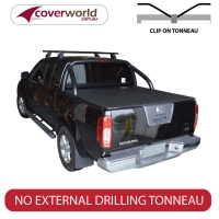 Nissan Navara D40 ST-X Dual Cab Tonneau Cover Cover - Clip On