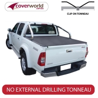 Isuzu D-Max Crew Cab Tonneau Cover - Clip On