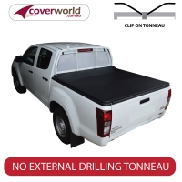 Isuzu D-Max Crew Cab Tonneau Cover - Clip On