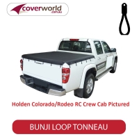 Isuzu D-Max Crew Cab Soft Tonneau Cover - Bunji - New Installation