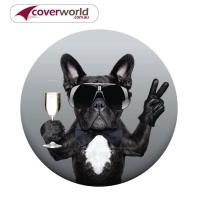 Printed Spare Tyre - Wheel Cover - Doggy Cool